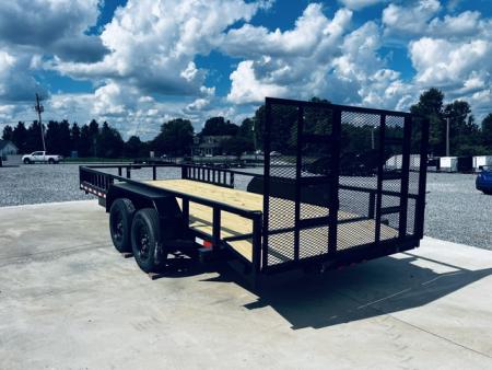 New 2026 Nolan 7X18 7K ATV Style Utility Trailer