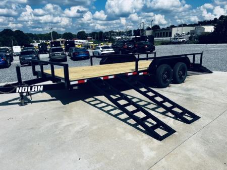 New 2026 Nolan 7X18 7K ATV Style Utility Trailer