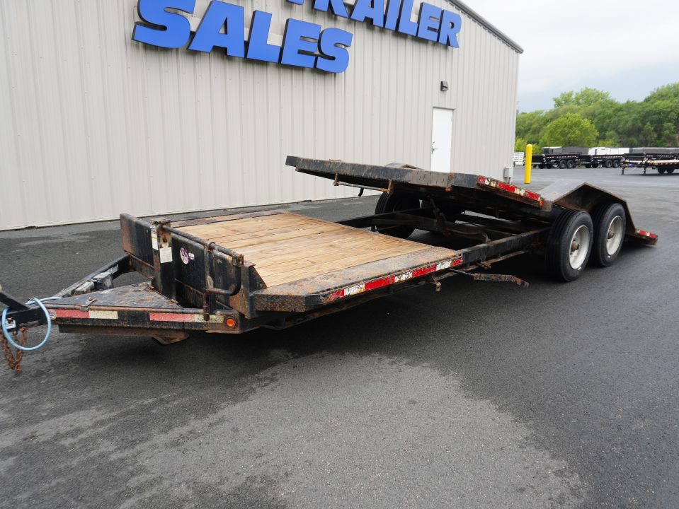 Used 2019 ABU 101"x24' Tilt Trailer