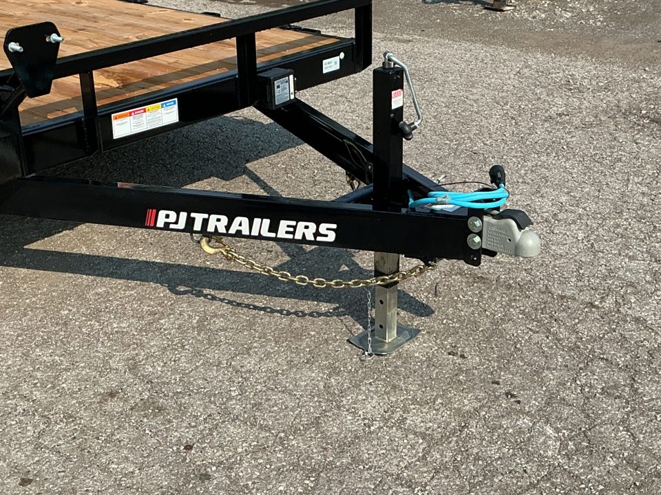 New 2027 PJ Trailers 83" x 18' - 5 in. Channel (CE) 10K GVWR Car / Racing Trailer