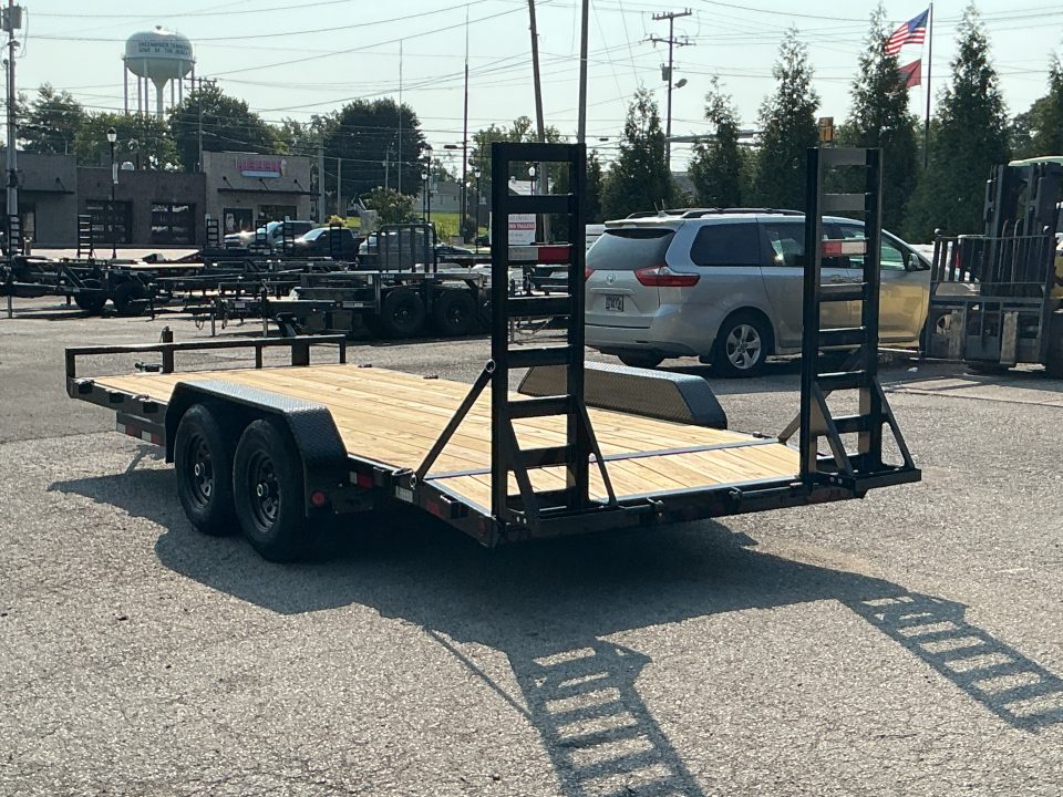 New 2027 PJ Trailers 83" x 18' - 5 in. Channel (CE) 10K GVWR Car / Racing Trailer