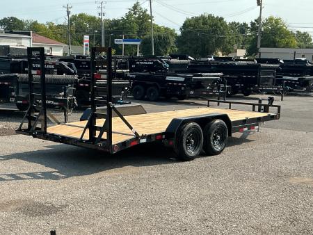 New 2027 PJ Trailers 83" x 18' - 5 in. Channel (CE) 10K GVWR Car / Racing Trailer