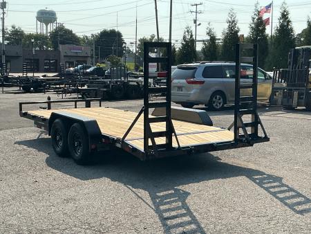 New 2027 PJ Trailers 83" x 18' - 5 in. Channel (CE) 10K GVWR Car / Racing Trailer