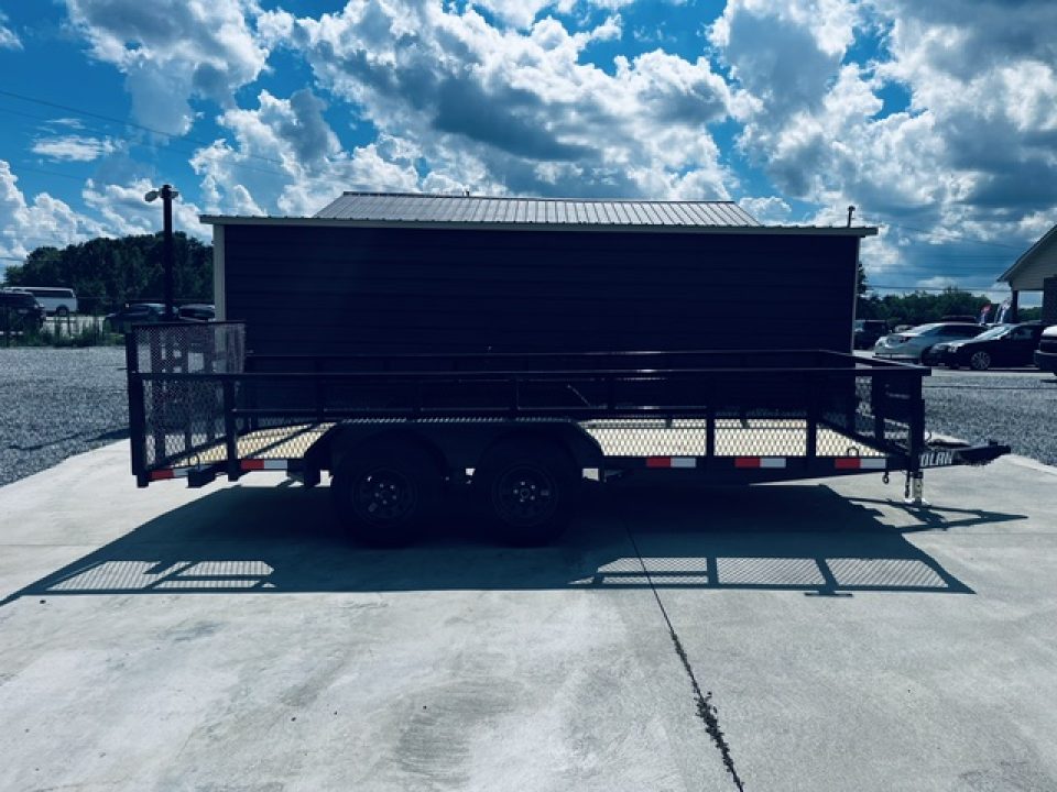 New 2026 Nolan 6X16 7K Landscape Trailer w/2ft Mesh