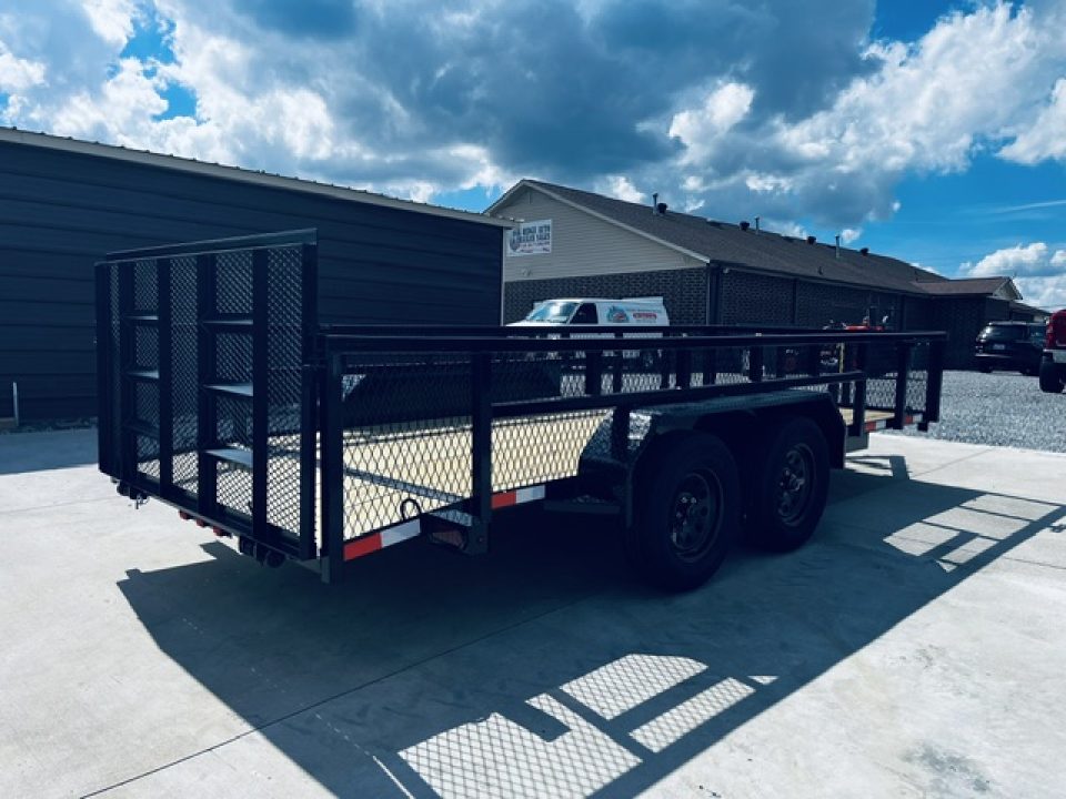 New 2026 Nolan 6X16 7K Landscape Trailer w/2ft Mesh