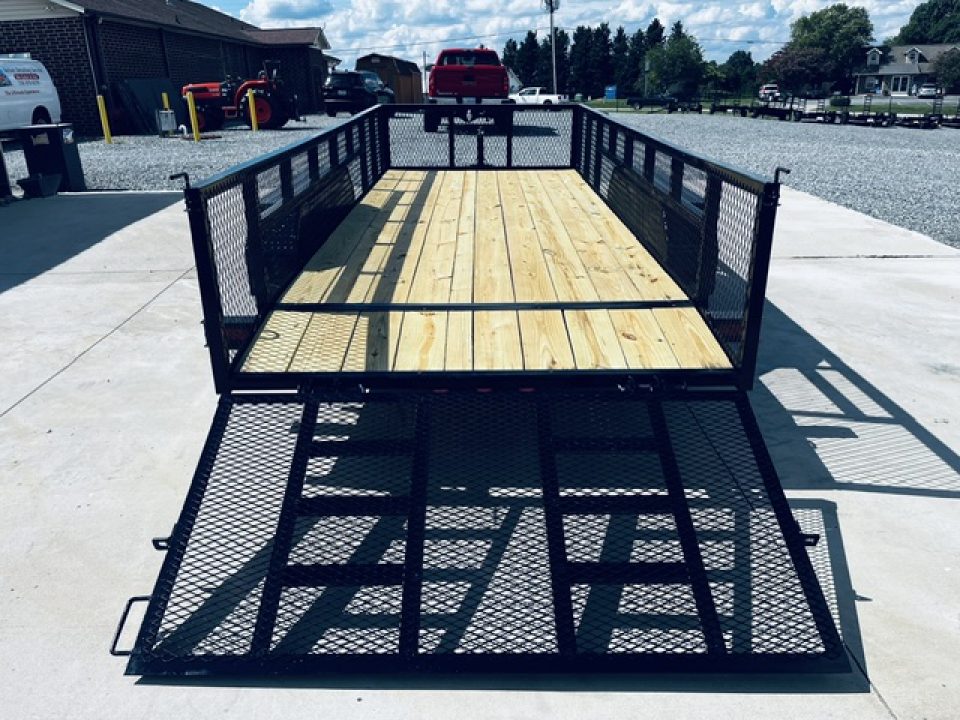 New 2026 Nolan 6X16 7K Landscape Trailer w/2ft Mesh