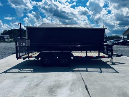 New 2026 Nolan 6X16 7K Landscape Trailer w/2ft Mesh