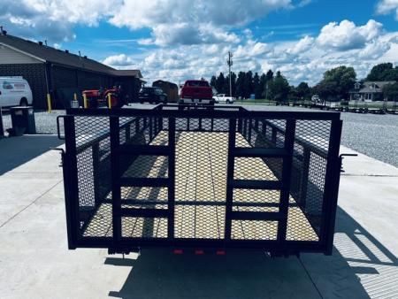 New 2026 Nolan 6X16 7K Landscape Trailer w/2ft Mesh