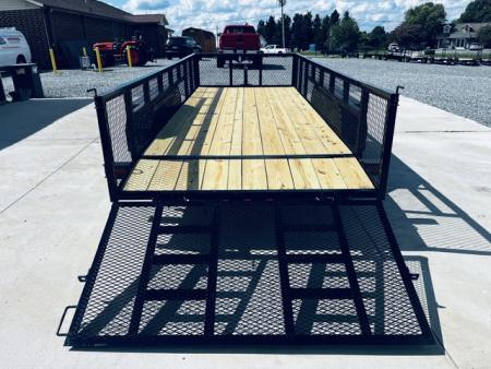 New 2026 Nolan 6X16 7K Landscape Trailer w/2ft Mesh