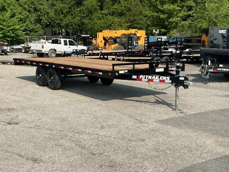 New 2027 PJ Trailers 102  x 22' - 6  Channel Deckover (L7) 14K GVWR Deckover Trailer