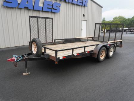 Used 2005 Tomahawk 82 x16' Utility Trailer
