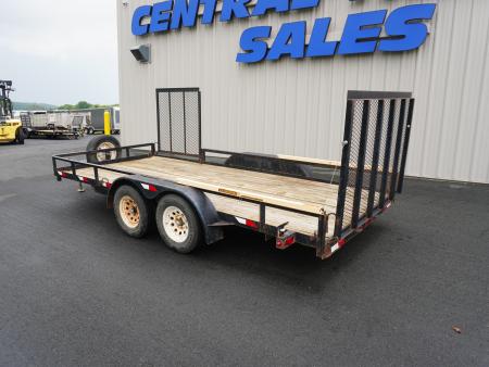 Used 2005 Tomahawk 82"x16' Utility Trailer
