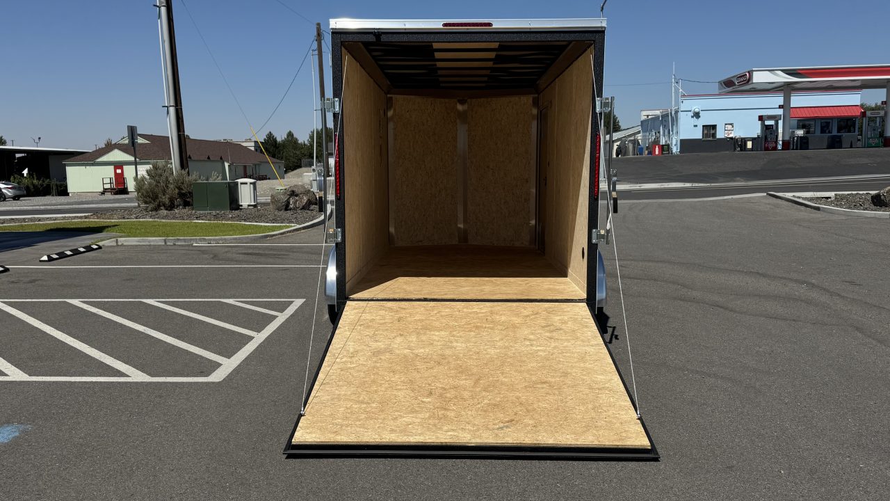 New 2027 Look Trailers 7x14 ST DLX Flat Top V-Nose 7K Cargo/Enclosed Trailer