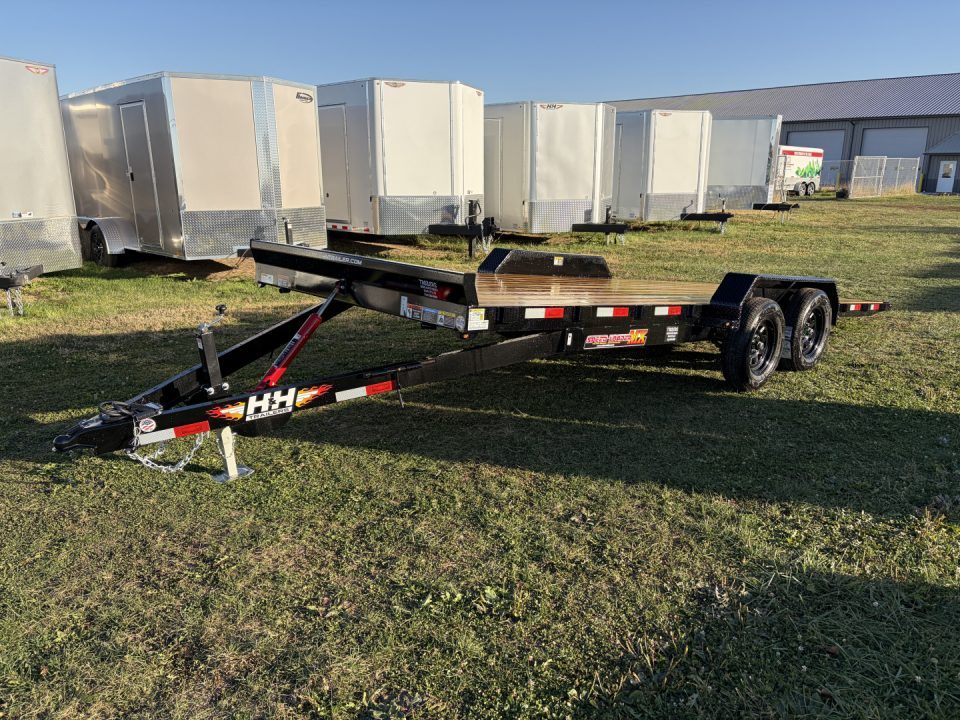 New 2027 H&H Trailers 82x20 Manual Tilt Speedloader