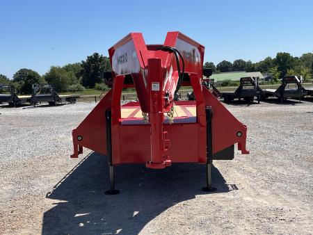New 2027 MAXXD Hydraulic Dovetail Gooseneck Trailer | 34' x 102' 30K GVWR