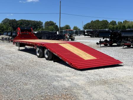 New 2027 MAXXD Hydraulic Dovetail Gooseneck Trailer | 34' x 102' 30K GVWR