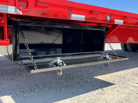 New 2027 MAXXD Hydraulic Dovetail Gooseneck Trailer | 34' x 102' 30K GVWR