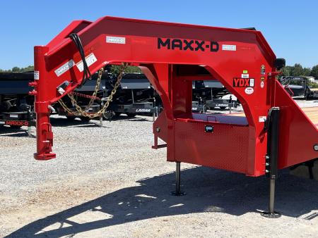 New 2027 MAXXD Hydraulic Dovetail Gooseneck Trailer | 34' x 102' 30K GVWR