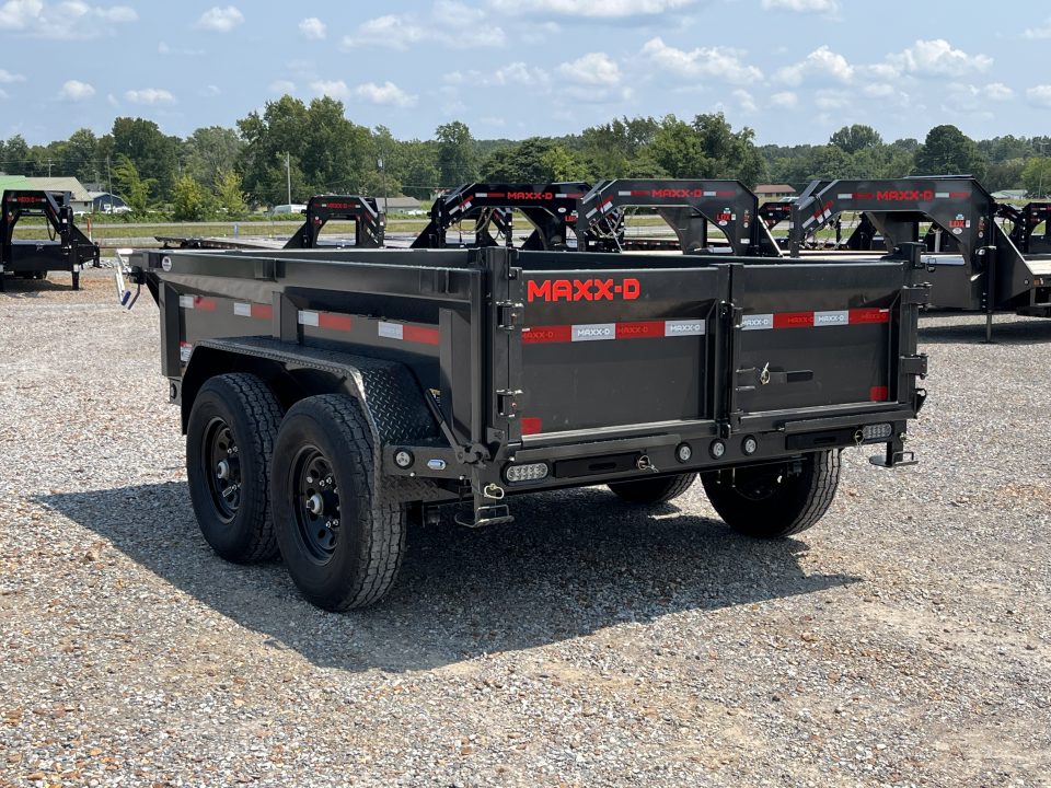 New 2027 MAXXD 72"x10' 14k Dump Trailer