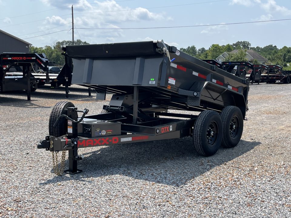 New 2027 MAXXD 72"x10' 14k Dump Trailer