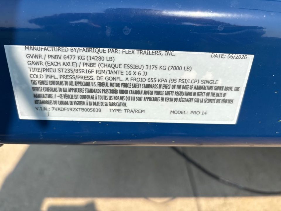 New 2026 Air Tow PRO14 Specialty Trailer