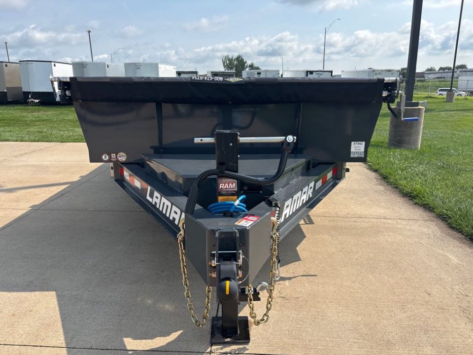 New 2027 Lamar Trailers DL831428-24 Dump Trailer