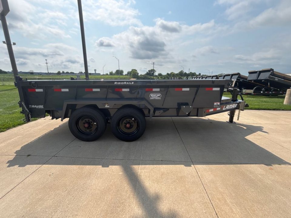 New 2027 Lamar Trailers DL831428-24 Dump Trailer