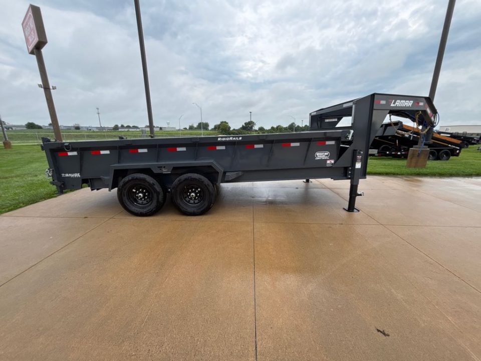 New 2027 Lamar Trailers DL831627-24 Dump Trailer
