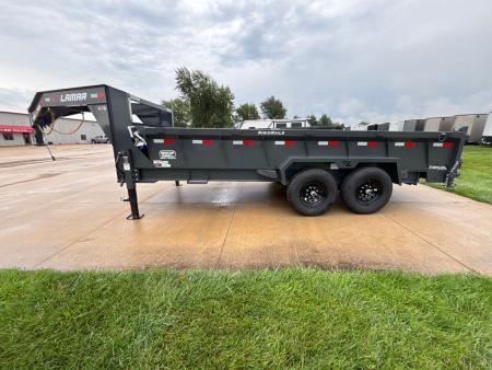 New 2027 Lamar Trailers DL831627-24 Dump Trailer