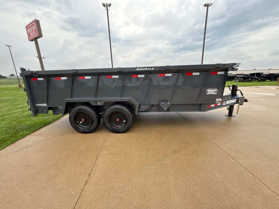 New 2027 Lamar Trailers DL831628-36 Dump Trailer