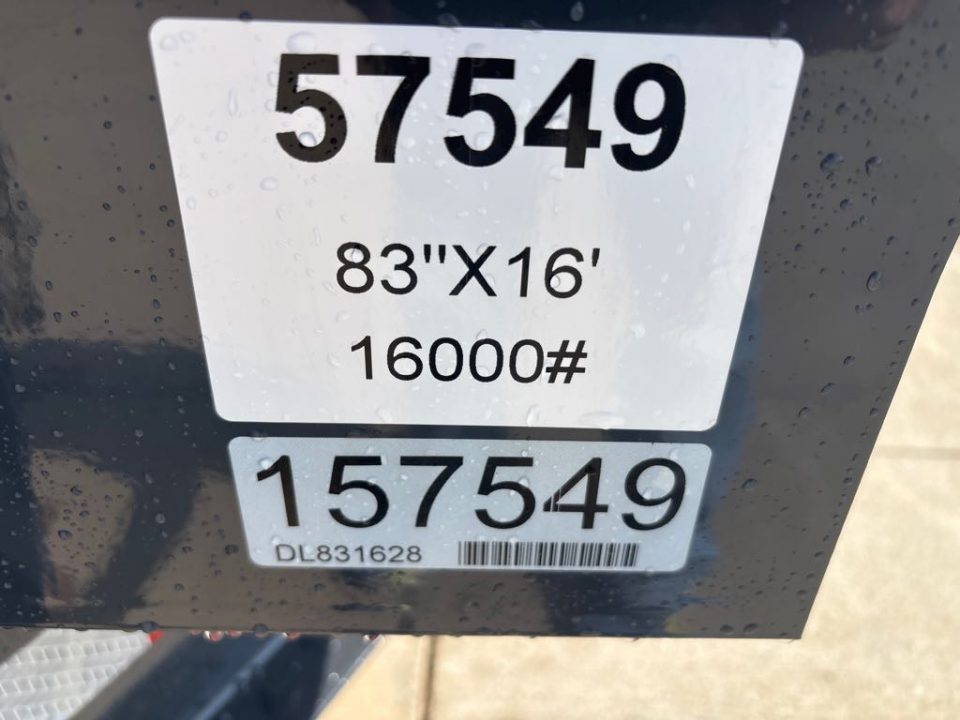 New 2027 Lamar Trailers DL831628-36 Dump Trailer