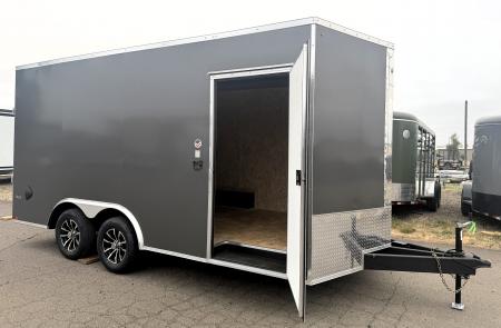 New 2026 Compass FLAT TOP Charcoal 7K / Enclosed Trailer