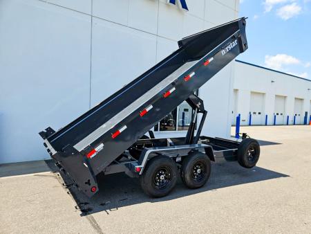 New DCB 83X16 14K DUMP TRAILER - GRAY
