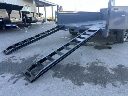 New DCB 72X12 10K DUMP TRAILER - GRAY