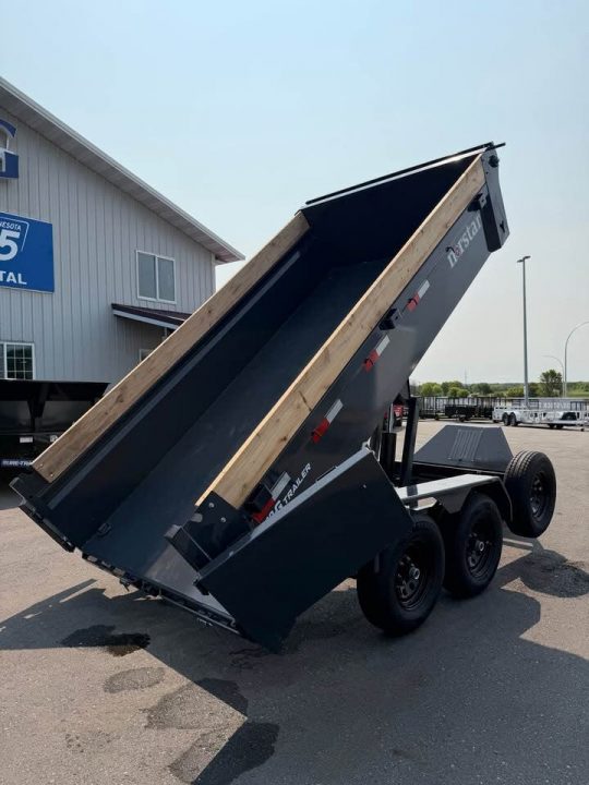 New DCB DELUXE 72X12 10K DUMP TRAILER - GRAY