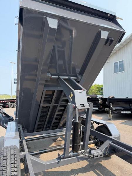 New DCB DELUXE 72X12 10K DUMP TRAILER - GRAY