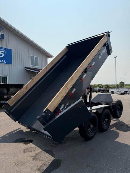 New DCB DELUXE 72X12 10K DUMP TRAILER - GRAY