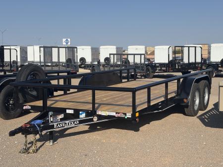New 2026 East Texas Trailers 83X16 TANDEM UTILITY 7K TRAILER Utility Trailer