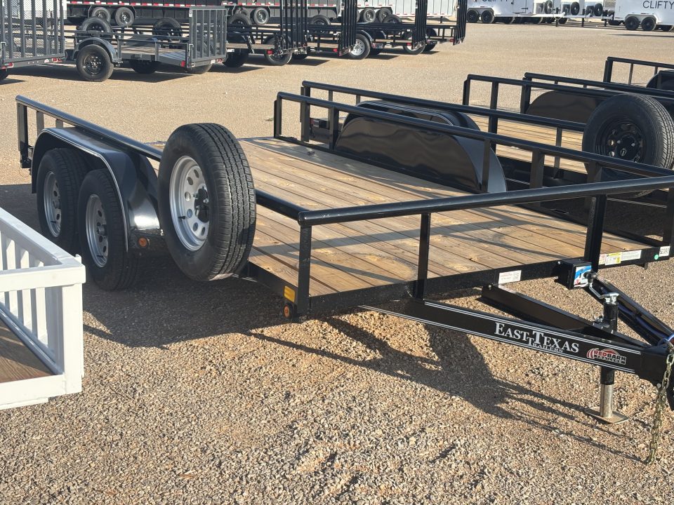 New 2026 East Texas Trailers 83X14 TANDEM UTILITY 7K TRAILER Utility Trailer