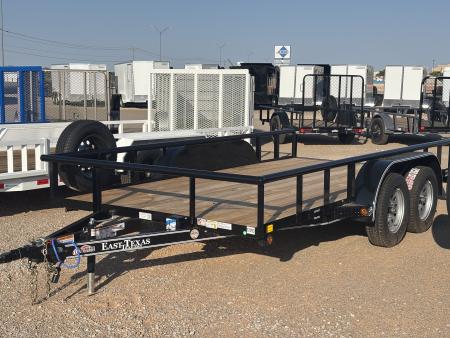 New 2026 East Texas Trailers 83X14 TANDEM UTILITY 7K TRAILER Utility Trailer