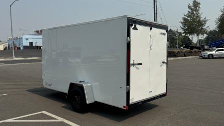 New 2027 Mirage Trailers 6X12 FLAT TOP ROUND FRONT Cargo / Enclosed Trailer
