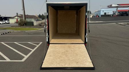 New 2027 Mirage Trailers 6X12 FLAT TOP ROUND FRONT Cargo / Enclosed Trailer