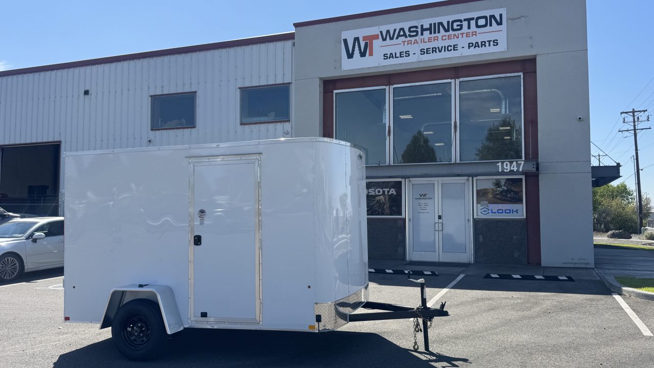 New 2027 Mirage Trailers 6X10 EXPO FLAT TOP ROUND FRONT Cargo / Enclosed Trailer
