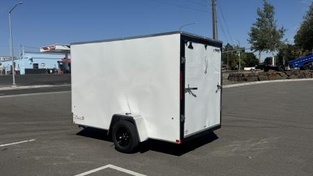 New 2027 Mirage Trailers 6X10 EXPO FLAT TOP ROUND FRONT Cargo / Enclosed Trailer