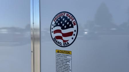 New 2027 Mirage Trailers 6X10 EXPO FLAT TOP ROUND FRONT Cargo / Enclosed Trailer