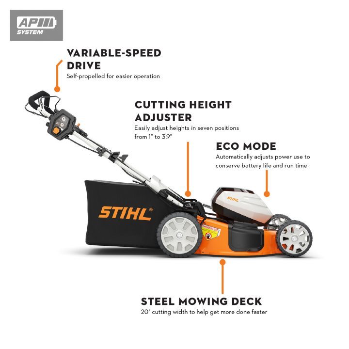 New 2026 Stihl RMA 510 V Lawn Mowers