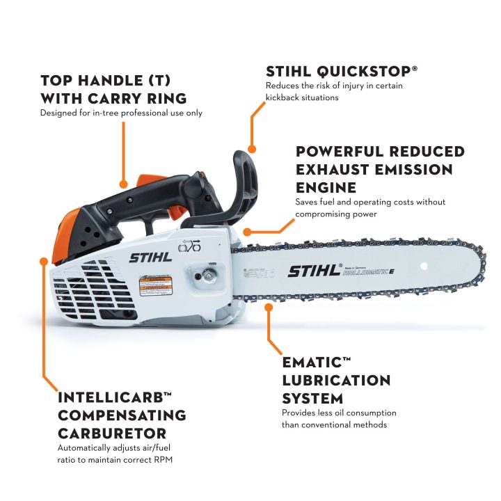 New 2026 Stihl MS 194 T 14 Chainsaw