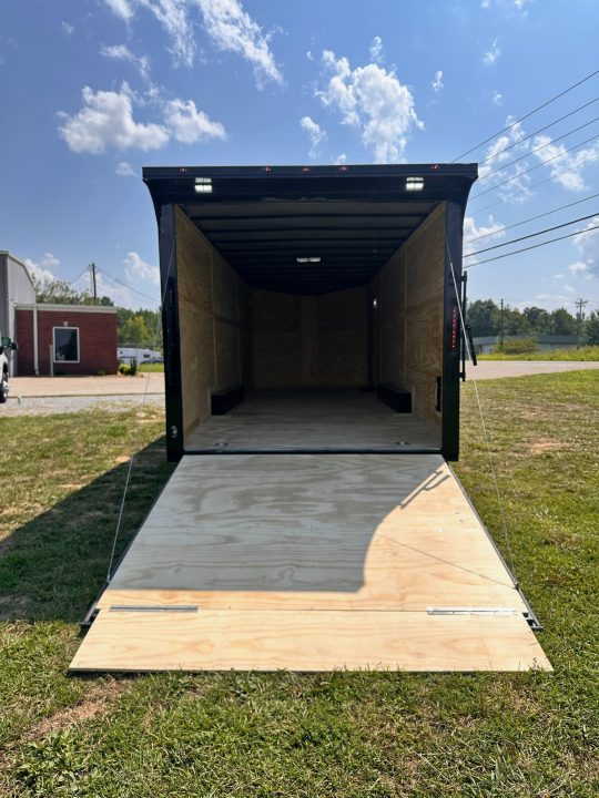 New 2026 Luxe 8.5x24 Car Hauler-5200LB Torsion Axle--Blackout-Enclosed Car Hauler