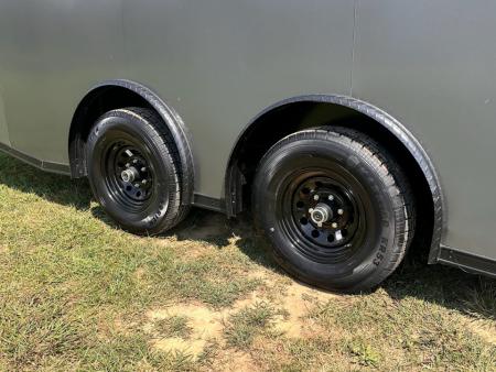 New 2026 Luxe 8.5x24 Car Hauler-5200LB Torsion Axle--Blackout-Enclosed Car Hauler