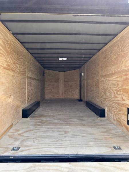 New 2026 Luxe 8.5x24 Car Hauler-5200LB Torsion Axle--Blackout-Enclosed Car Hauler